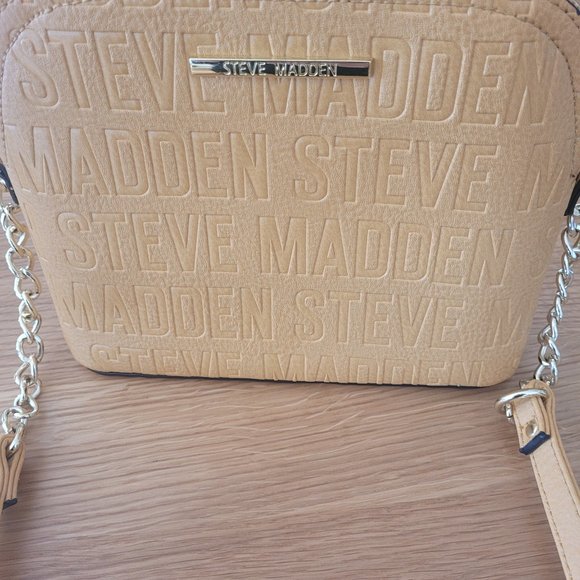 Steve Madden Mustard Dome Stamped Purse, Crossbody - Picture 9 of 9